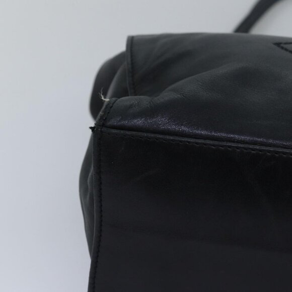 Chanel Black Leather Tote Bag - Picture 4 of 11